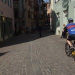 42. poi x circa 20 km mi allineo dietro alla scia di Franz ( che ringrazio) e giungo così a Bressanone