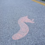 7. Il logo della pista ciclabile è un cavalluccio marino()