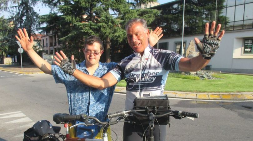IMG_17103.. tre sassi sono con Cristian  Campione Olimpionico di nuoto