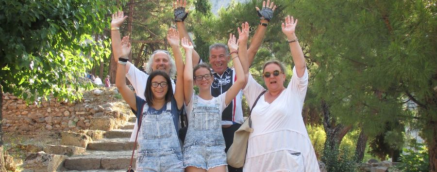 IMG_3437…Delfi prima ola con italiani bergamaschi esiliati in toscana